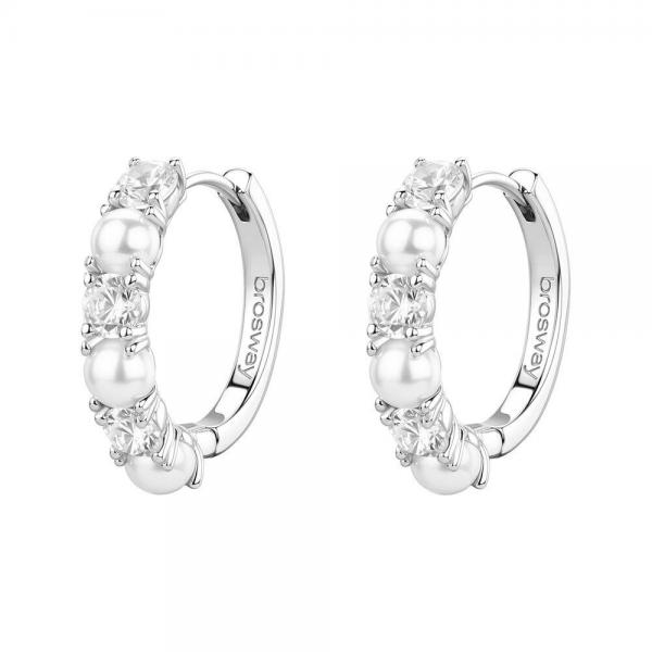 Náušnice Brosway Fancy Infinite White FIW176