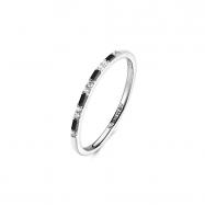 Prsten Brosway Fancy Mystery Black FMB128